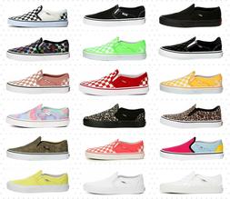 Vans Asher Slip On Women's Skate Shoes Sneakers Casual Canva