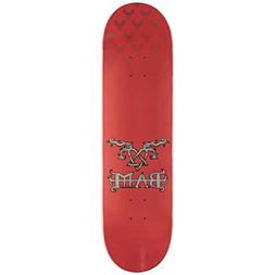 Element Bam Heartagram Skateboard Deck - Pink - 8.25"