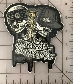DYSE ONE Clothing Company Skateboard Sticker Sick And Twiste