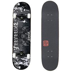 VOKUL 31" X 8" Complete Standard Skateboard Cruiser with 7 L
