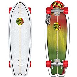 Santa Cruz Cruiser Skateboard Complete Landshark Classic Ras