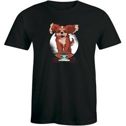 Cute Skateboarding Dog Design T-shirt For Dog Lover Men's Te