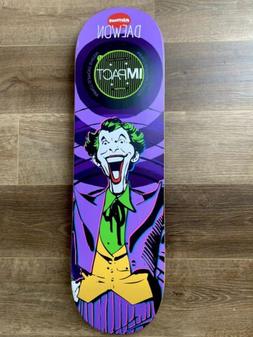 RARE IMPACT Daewon Song Almost DC Comics JOKER Skateboard De