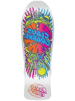 Santa Cruz Grabke Neon Exploding Clock Reissue Skateboard De