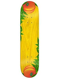 Real Ishod Just Peachy Twin Tail Skateboard Deck - 8.00"