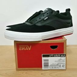 Vans Kyle Walker Pro Skateboarding Shoe Black Red Size 9