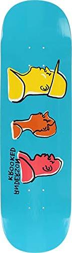 Krooked Anderson KROWD Skate Deck-8.38 w/Mob Grip