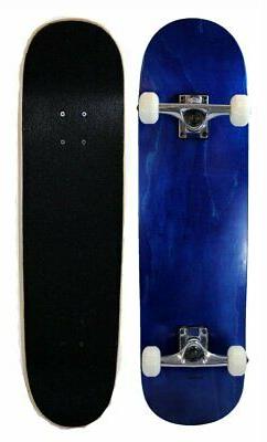 S4O Complete Full Size Standard Maple Deck Skateboard - Blue