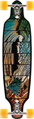 Sector 9 Drop-Thru Fractal Black Complete Downhill Longboard