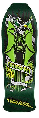 Jeff Grosso Demon Reissue Skateboard Deck - Green Metallic -