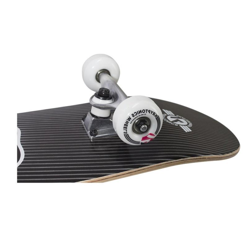 Skateboard Complet Kryptonics Drop In 31 X 7,5 Pouces – Planche Rétro Pour Enfant Et Ado, Depuis 1965