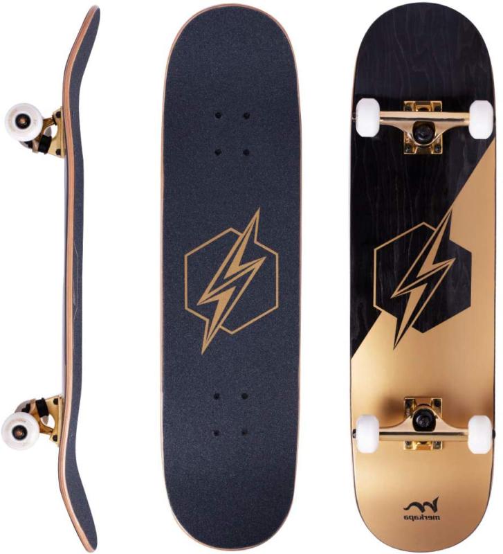 M Complete Canadian Maple Double Kick Deck