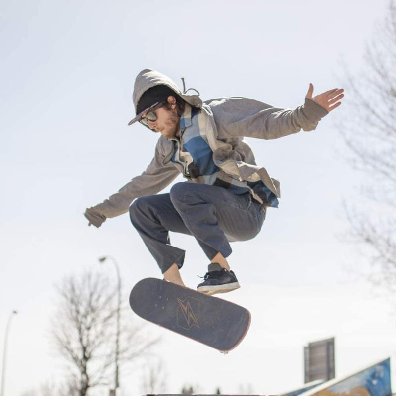 M Merkapa Complete Skateboard 7 Canadian Double Deck