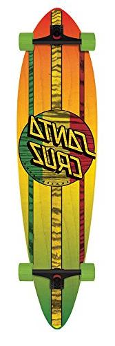 Santa Cruz Mahaka Rasta Fade Pintail Cruzer Complete Skatebo