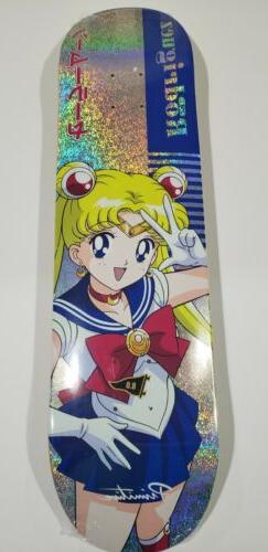 PRIMITIVE SAILOR MOON P-ROD 8" SKATEBOARD DECK LIMITED PAUL 