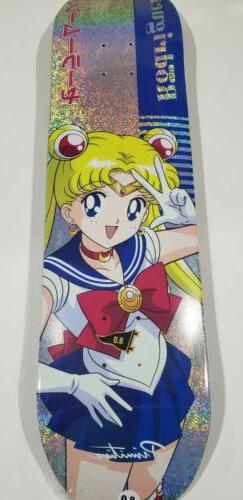 PRIMITIVE SAILOR MOON P-ROD 8" SKATEBOARD DECK LIMITED PAUL 