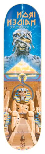 skateboards x iron maiden powerslave 8 25