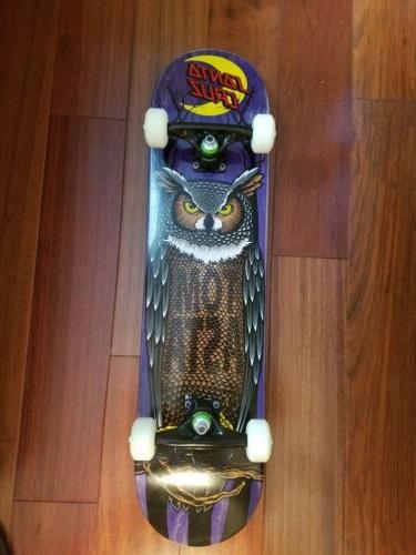 tom asta owl complete skateboard deck