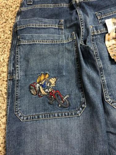 Vtg Jnco Head Husky Skateboarding Pants Baggy Size 32