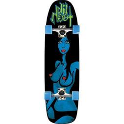 LIB TECH BLUE GIRL COMPLETE LONGBOARD SKATEBOARD BRAND NEW!!