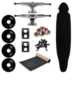 Longboard Skateboard Complete Kit Eite Pro Cruising Hill Bom