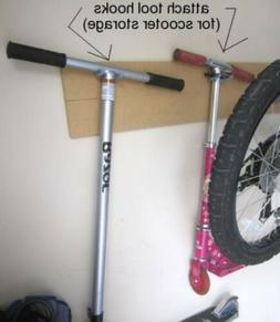 Lot of 2-5 pack Hooks,Scooter Wall Mount, Holder, Skateboard