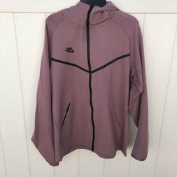 Nike Men's Full-Zip Windrunner Hoodie Plum Dusk L Large CJ42