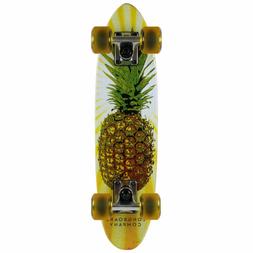 Paradise Micro Cruiser Skateboard Pineapple 6 x 23 MAHOGANY