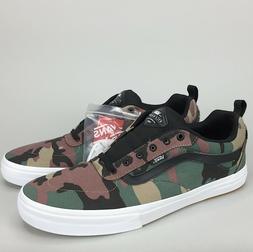 New VANS Kyle Walker Pro Skate Shoe  Black White Camoflauge 