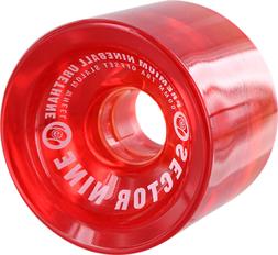 SECTOR 9 NINEBALLS 69mm 78a SLALOM RED WHEELS SET