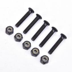 Pack of 8 Sets Skateboard Longboard Hardware Screws Mounting
