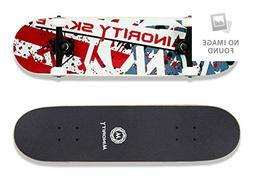 Pro Maple Skateboard Pre-Assembled Complete Beginners, Premi