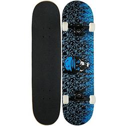 KPC Pro Skateboard Complete, Black and White Checker