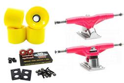 Gullwing ProIII 9" 155mm Pink Trucks + Blank Pro 60mm Yellow