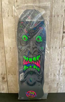 Santa Cruz Rob Roskopp Face Reissue Skateboard Deck Blacklig