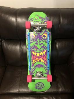 Santa Cruz Rob Roskopp Green Face Reissue Skateboard Deck Co