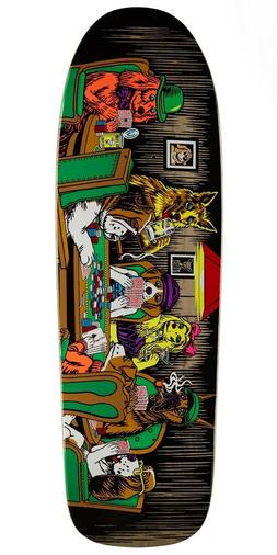 Almost Rodney Mullen DOGS PLAYING POKER Skateboard Deck