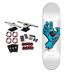 Santa Cruz Skateboard Complete Screaming Hand Taper Tip Whit