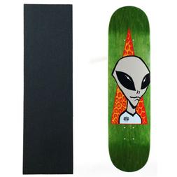 ALIEN WORKSHOP Skateboard Deck VISITOR 8.25"  Black Mob Grip
