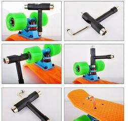 UNIT SKATEBOARD TOOL MULTI-FUNCTIONAL VARIOUS COLORS BRAND N