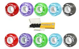Bigfoot Skateboard Wheels 83A Soft Street Cruiser Filmer wit