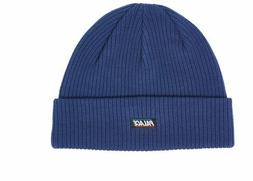 Chunk Rib Knit Beanie Navy Blue Supreme Winter Hat