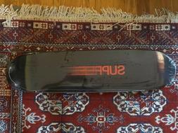 Supreme SS20 Motion Logo Cruiser Skateboard Deck Black