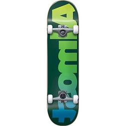 Almost Straight Faded Youth Skateboard Complete,6.75MC,Green