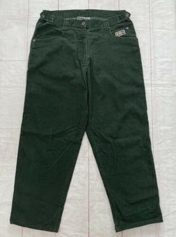 Vintage Alien Workshop Skateboard Green Skate Baggy Corduroy