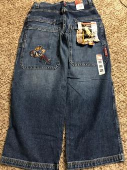 Vtg 90s Jnco Flame Head Husky Rave  Skateboarding Pants Size