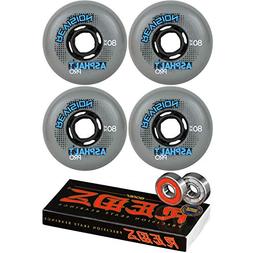 Revision Wheels Inline Roller Hockey Asphalt 80mm 89A 4-Pack