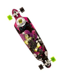 Zombie Drop-through Canadian Maple Longboard Skateboard With